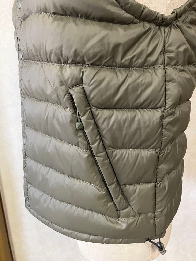 ♡美品DANTON ダウンキルティングベスト オリーブカーキ