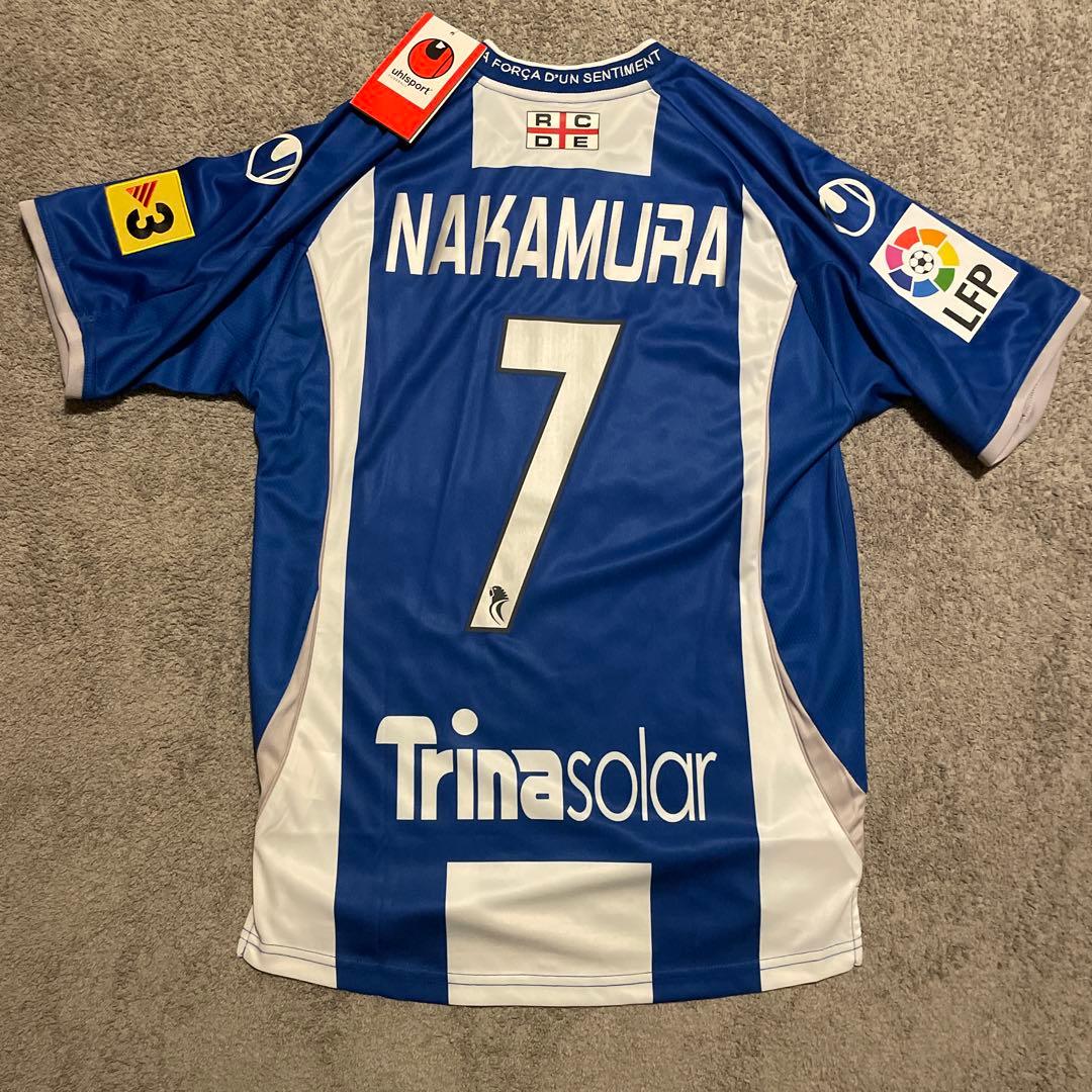 デッドストック新品タグ付 エスパニョール 中村俊輔#7