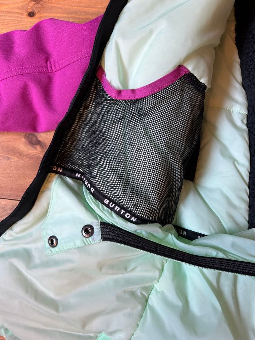 バートン　Burton　キッズ　スノーボードウェア　スノーウェア　XSサイズ