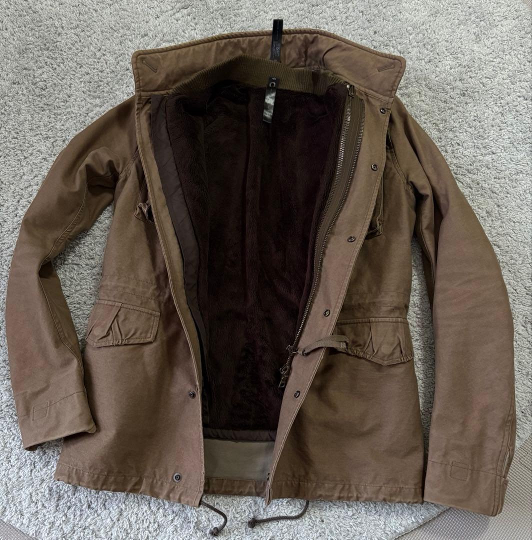 wjk m66 ミリタリージャケット ct01s ボア　フリース　インナー