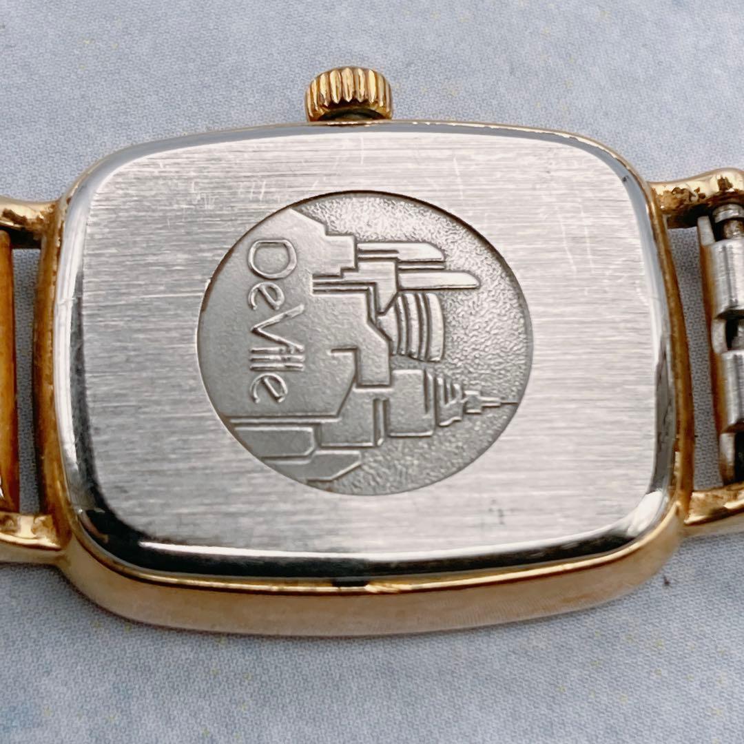 稼動品✨OMEGA オメガ Deville デビル レディース 腕時計　ゴールド