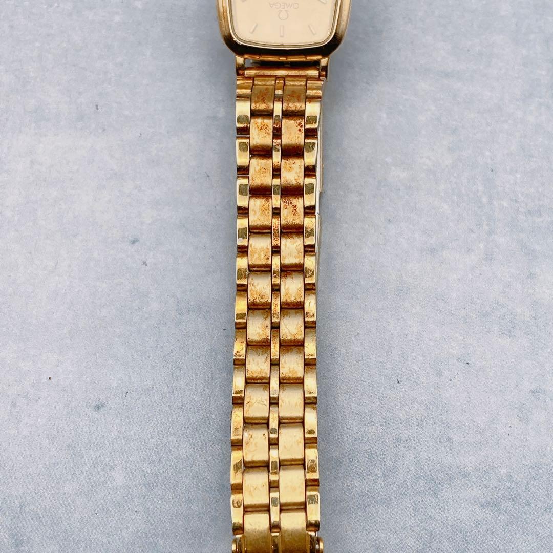 稼動品✨OMEGA オメガ Deville デビル レディース 腕時計　ゴールド
