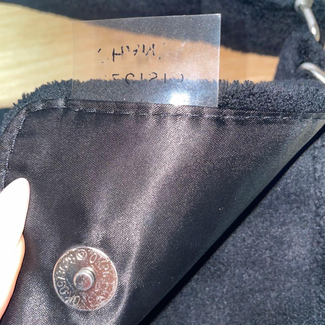 CHANEL シャネル ノベルティ ショルダーバッグ ブラック ホワイト