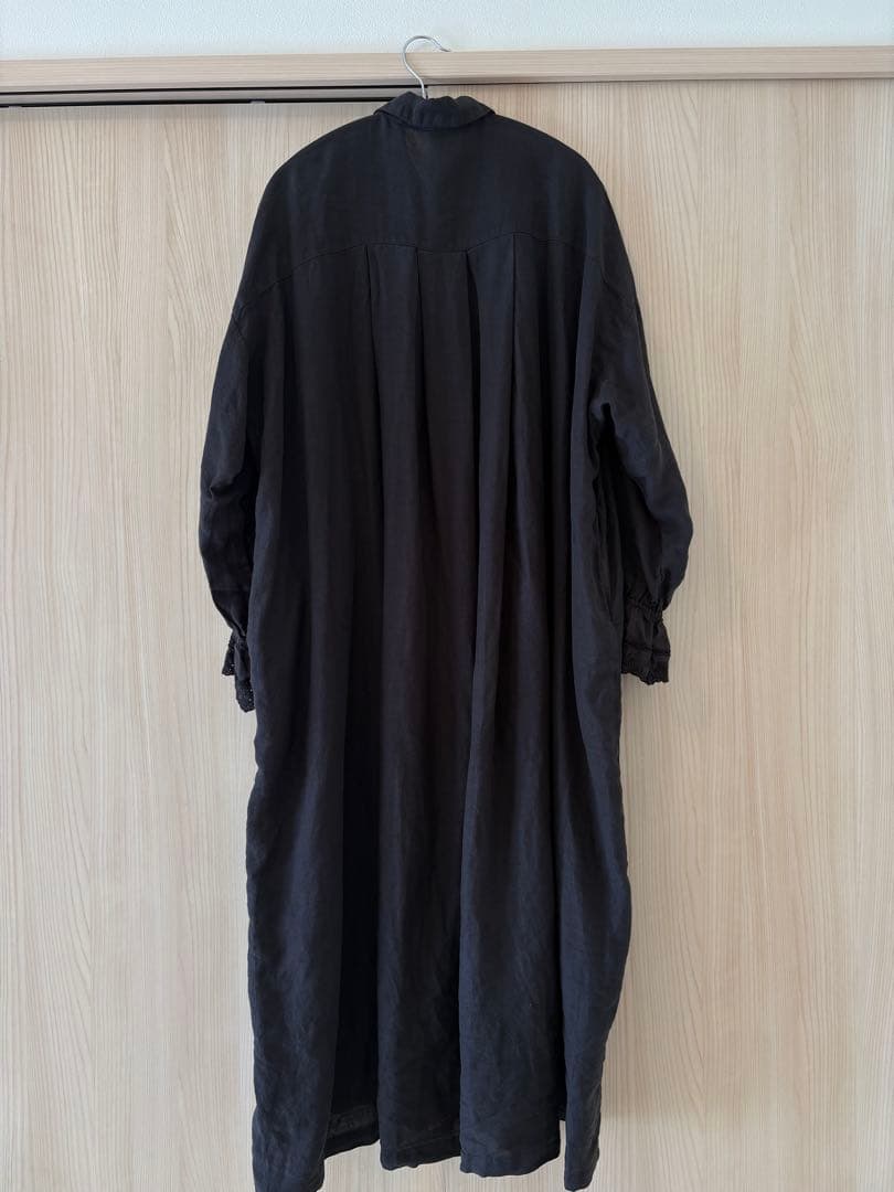 ネストローブ リネンスカラップレースワンピース