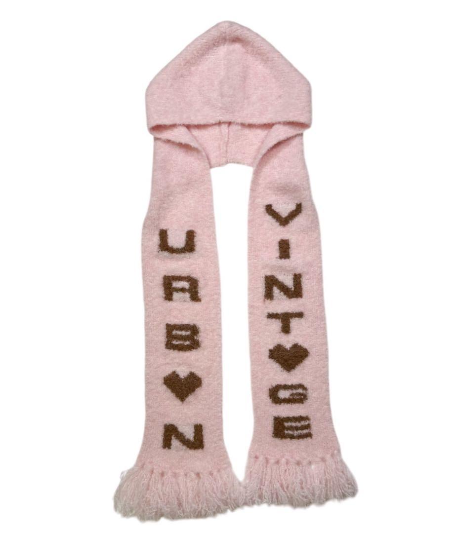 アクレント ロゴシャギー マフラー ACLENT