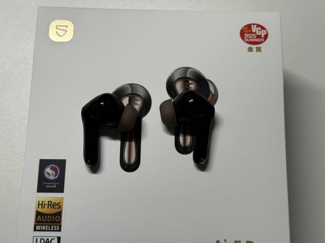 SOUNDPEATS Air5 Pro+ MEMS搭載ワイヤレスイヤホン