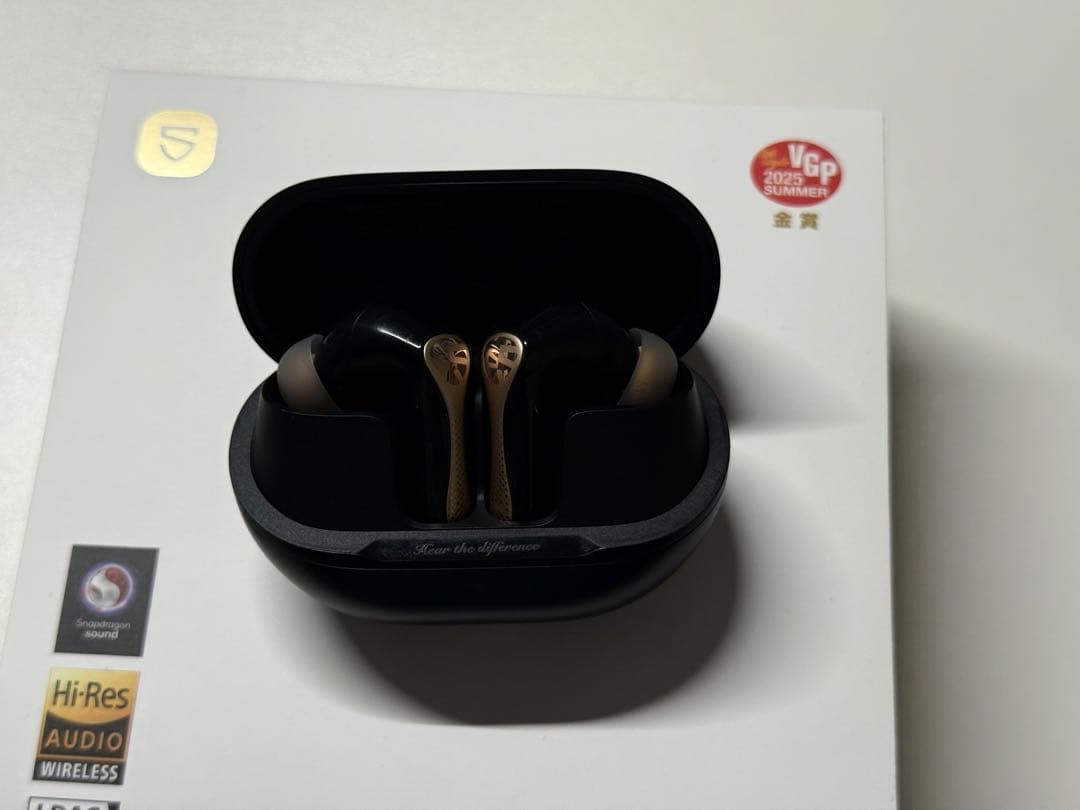 SOUNDPEATS Air5 Pro+ MEMS搭載ワイヤレスイヤホン