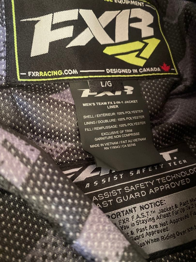 FXR スノーモービルセットアップ上下