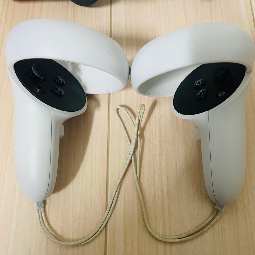  Quest2 64GB フェイスカバー・ヘッドストラップ交換済み