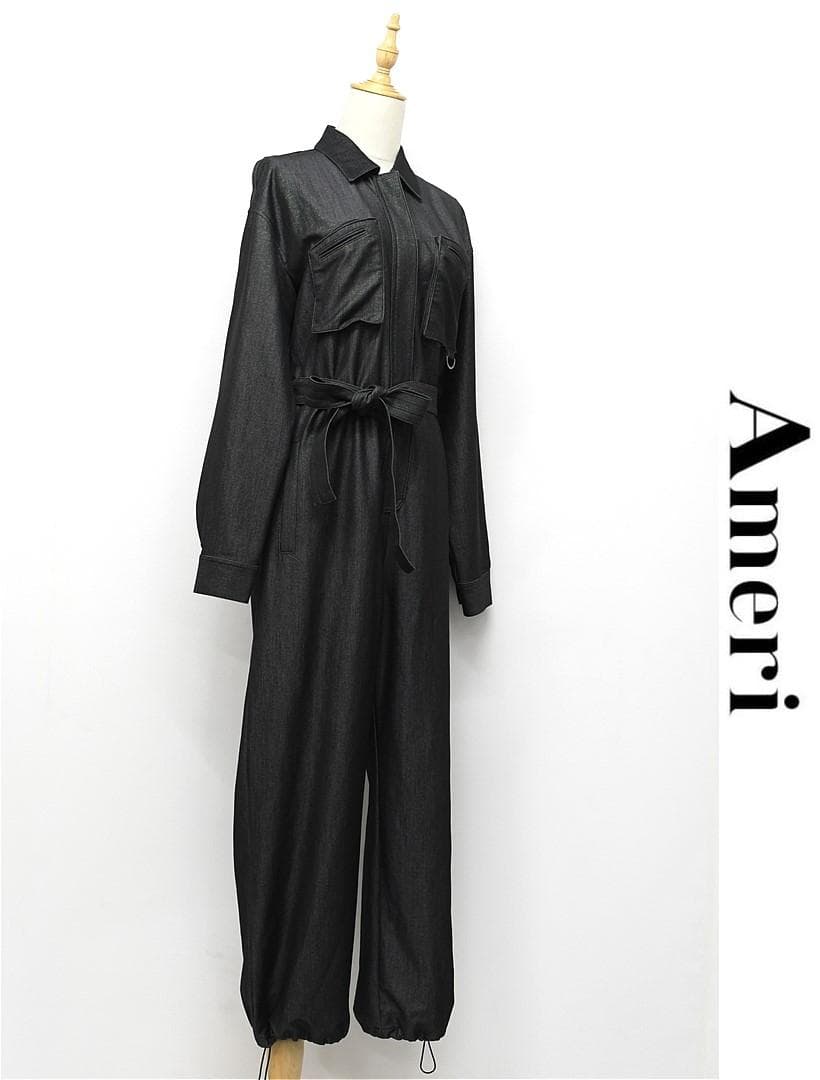 T247/美品 AMERI オールインワン ジャンプスーツ ロンパース ラメ