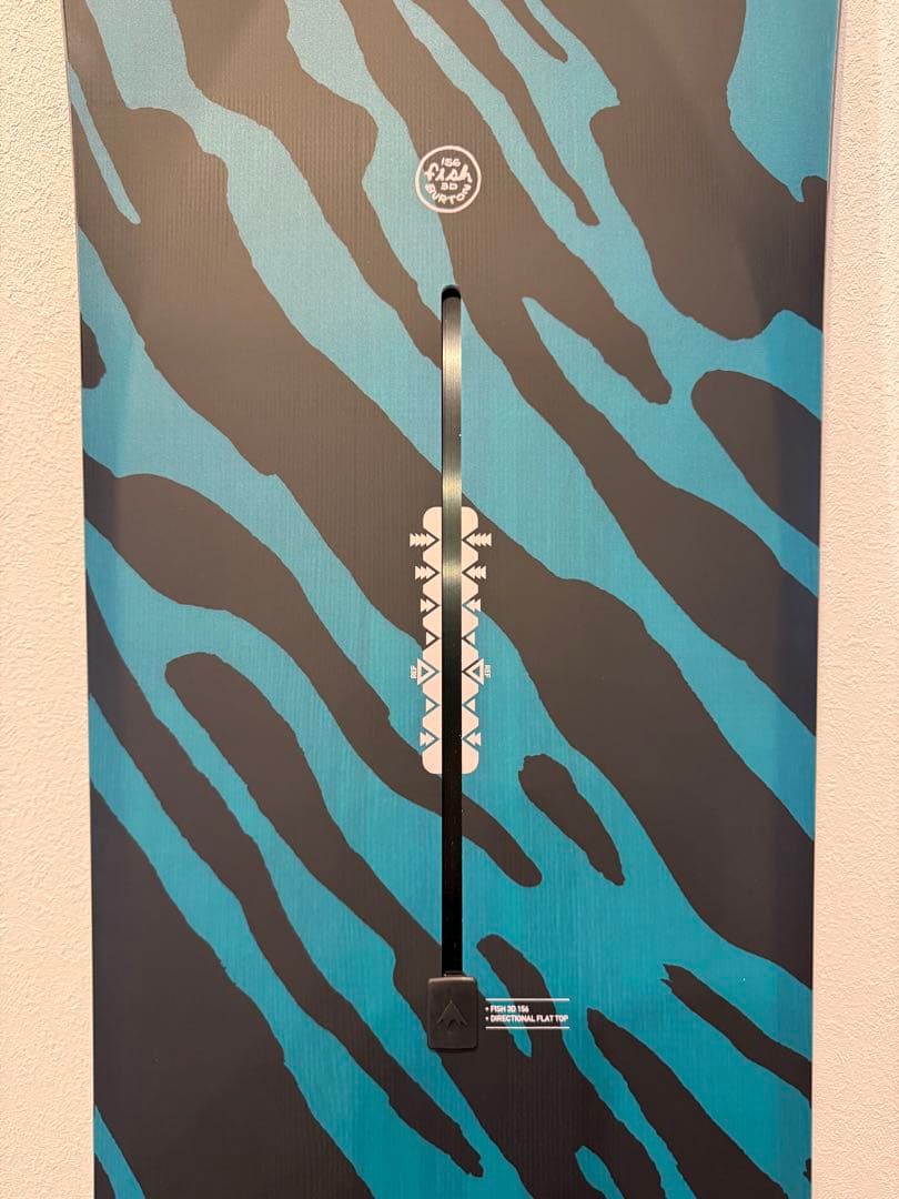 21-22モデル BURTON FISH 3D 156cm チューンナップ済み