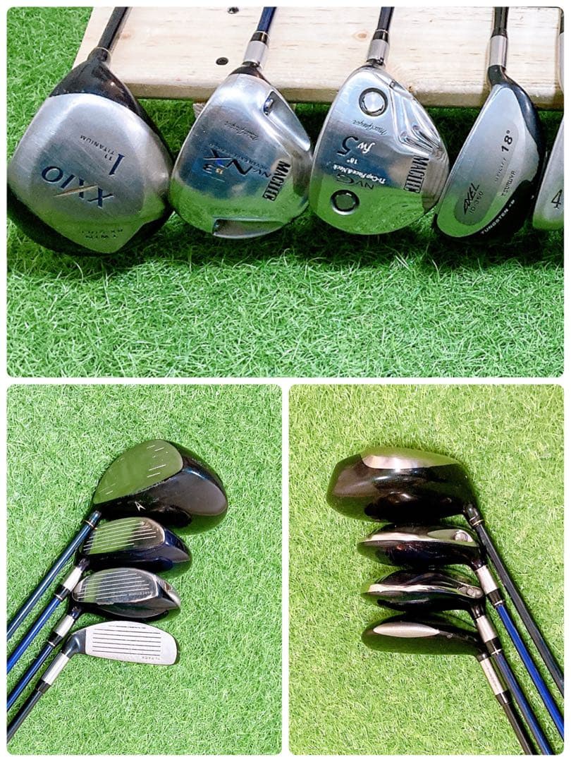 M3 ゼクシオ　初心者オススメ　ゴルフクラブ　メンズセット　右利き　14本硬さR