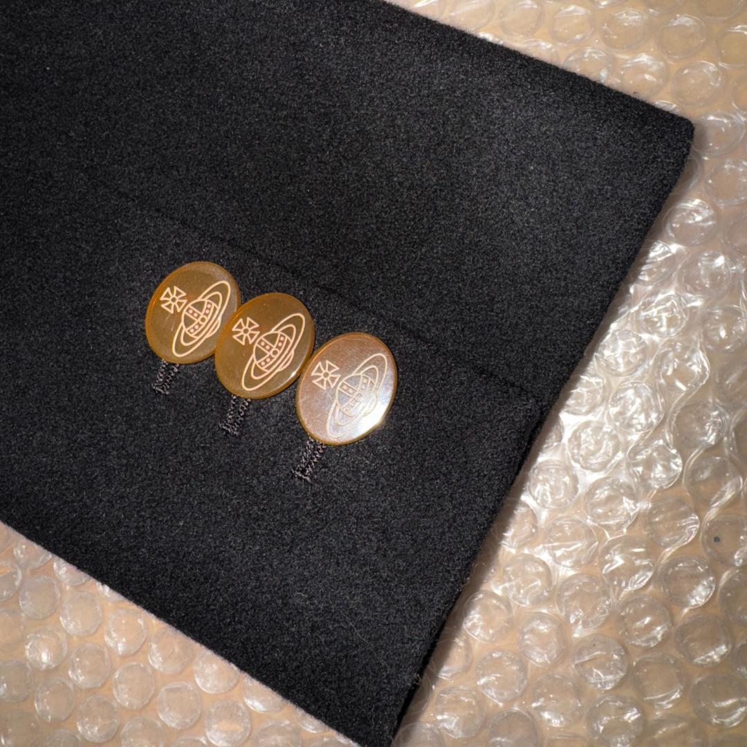 【極美品☆高級モデル☆上品ブラック】ヴィヴィアン ミントカラー ウールコート