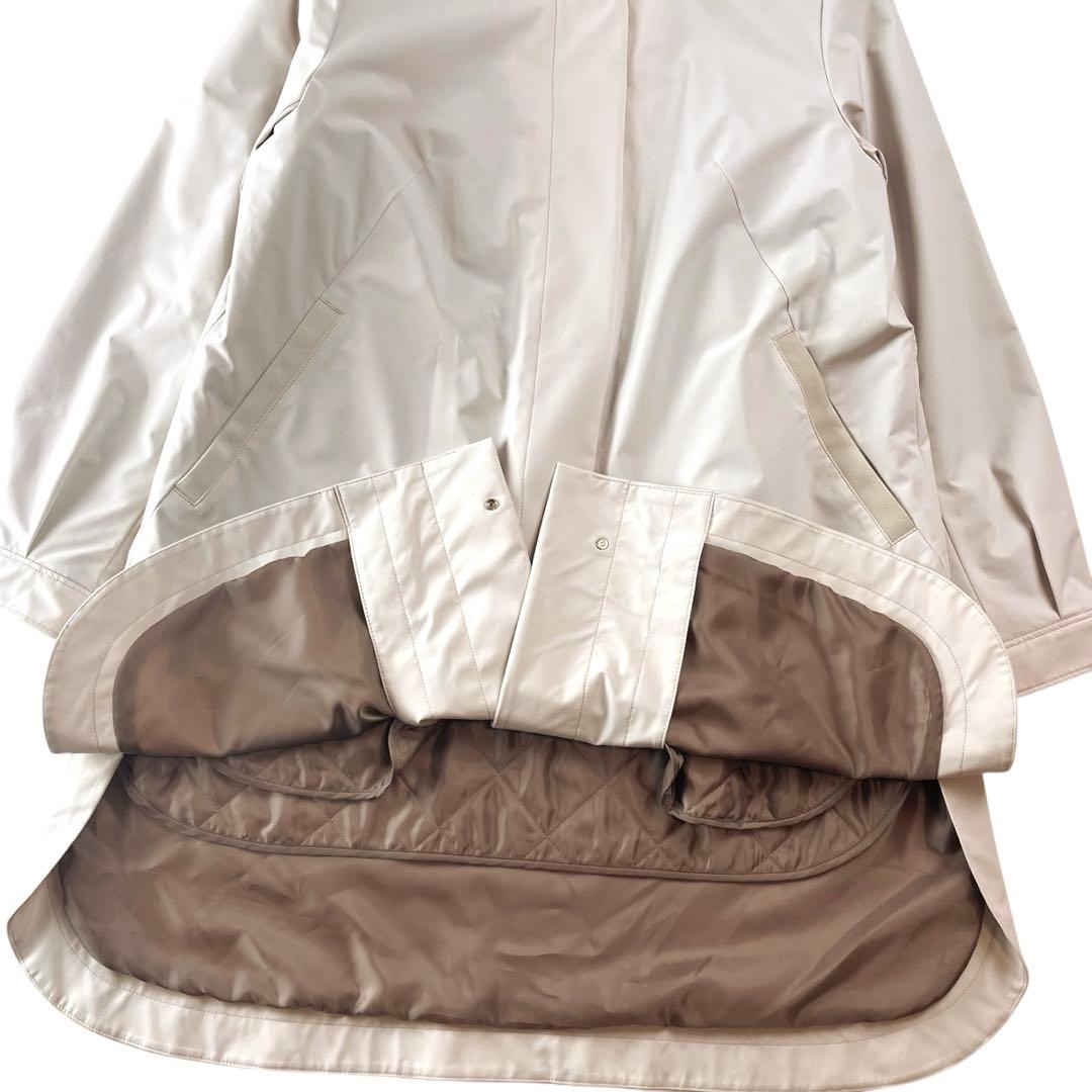 未使用タグ付 リフレクト ライナー付スプリングコート L ベージュ 定価4.1万