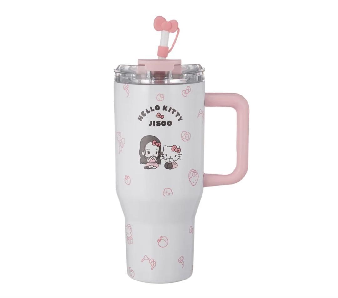 BLACKPINK ジス x hello kittyコラボ タンブラー