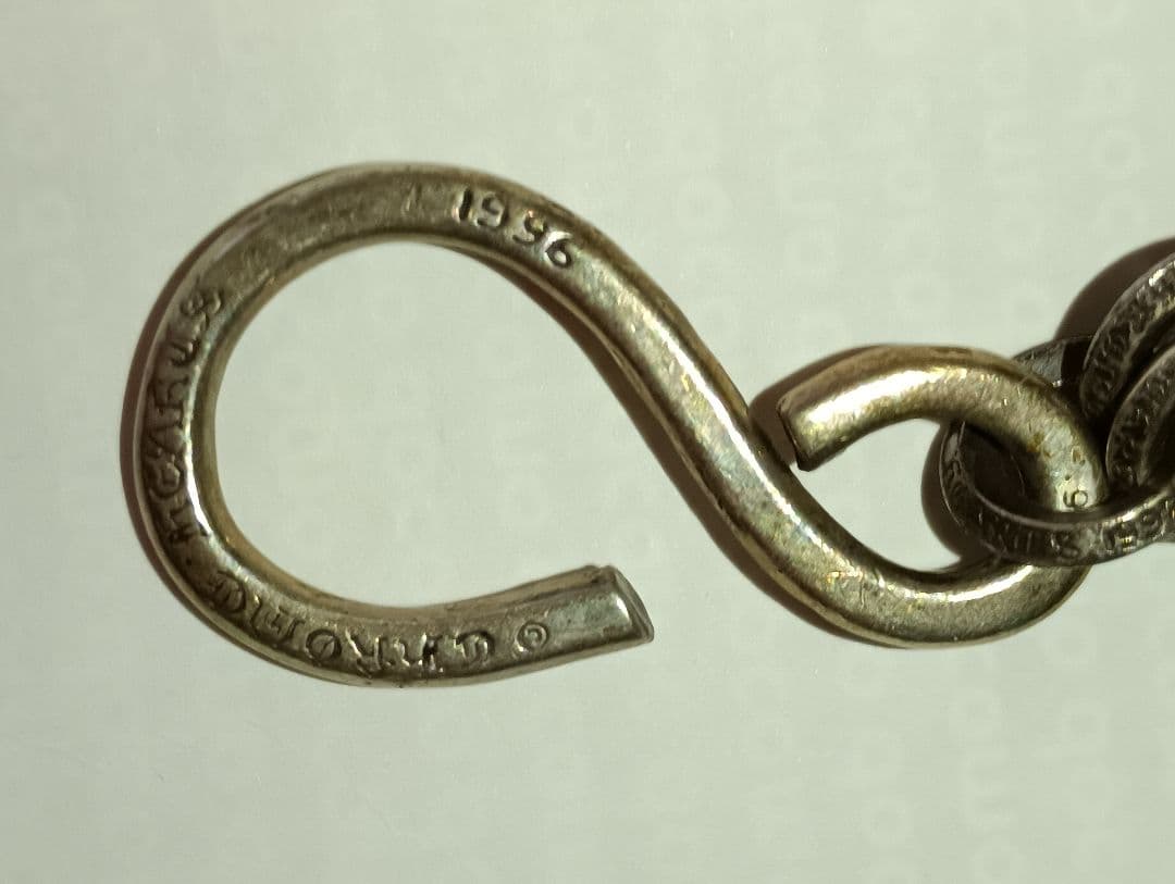 クロムハーツダブルBリングウオレトチェーン廃盤中古