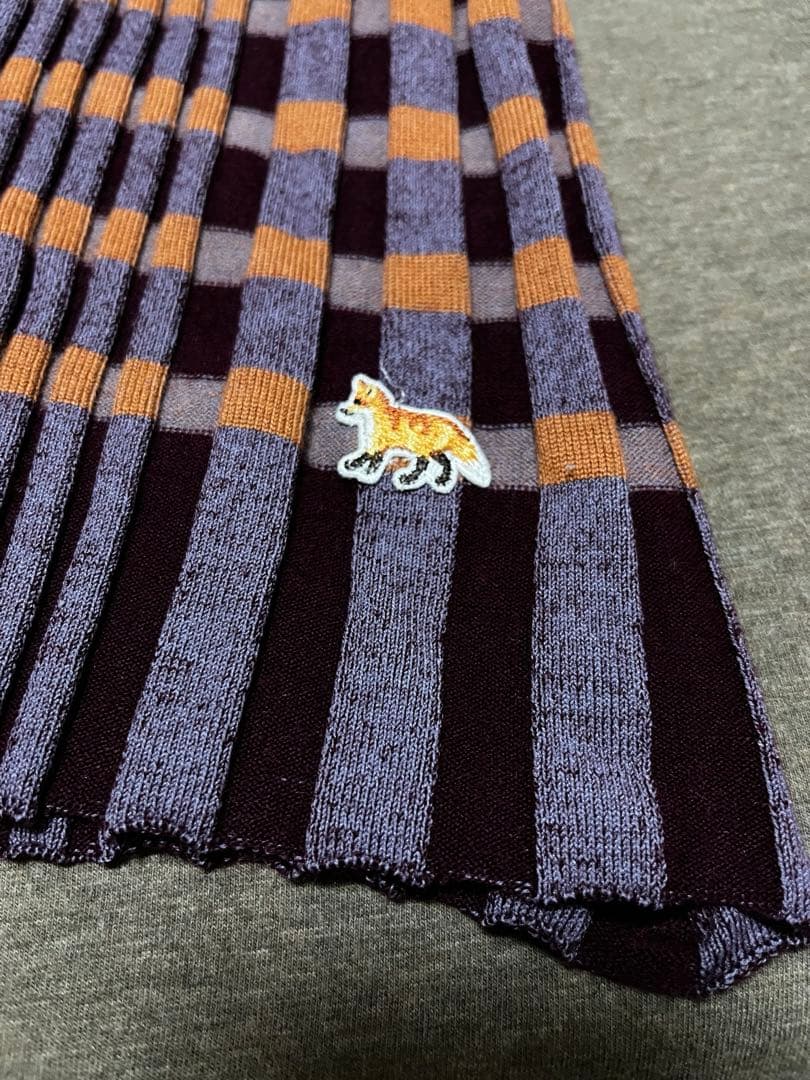 MAISON KITSUNE ニットポロシャツ