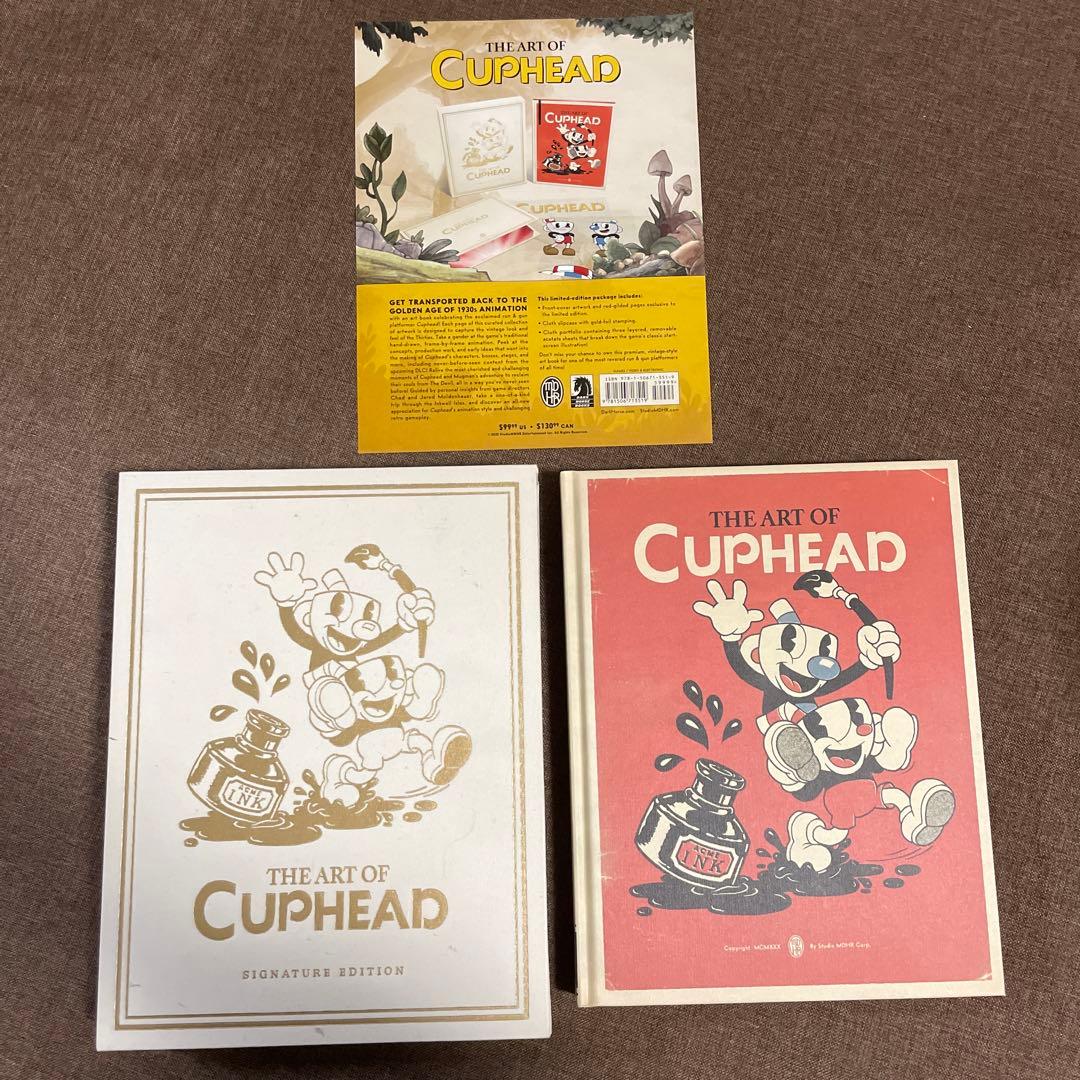 アート・デザイン・音楽 The Art of Cuphead Signature Edition
