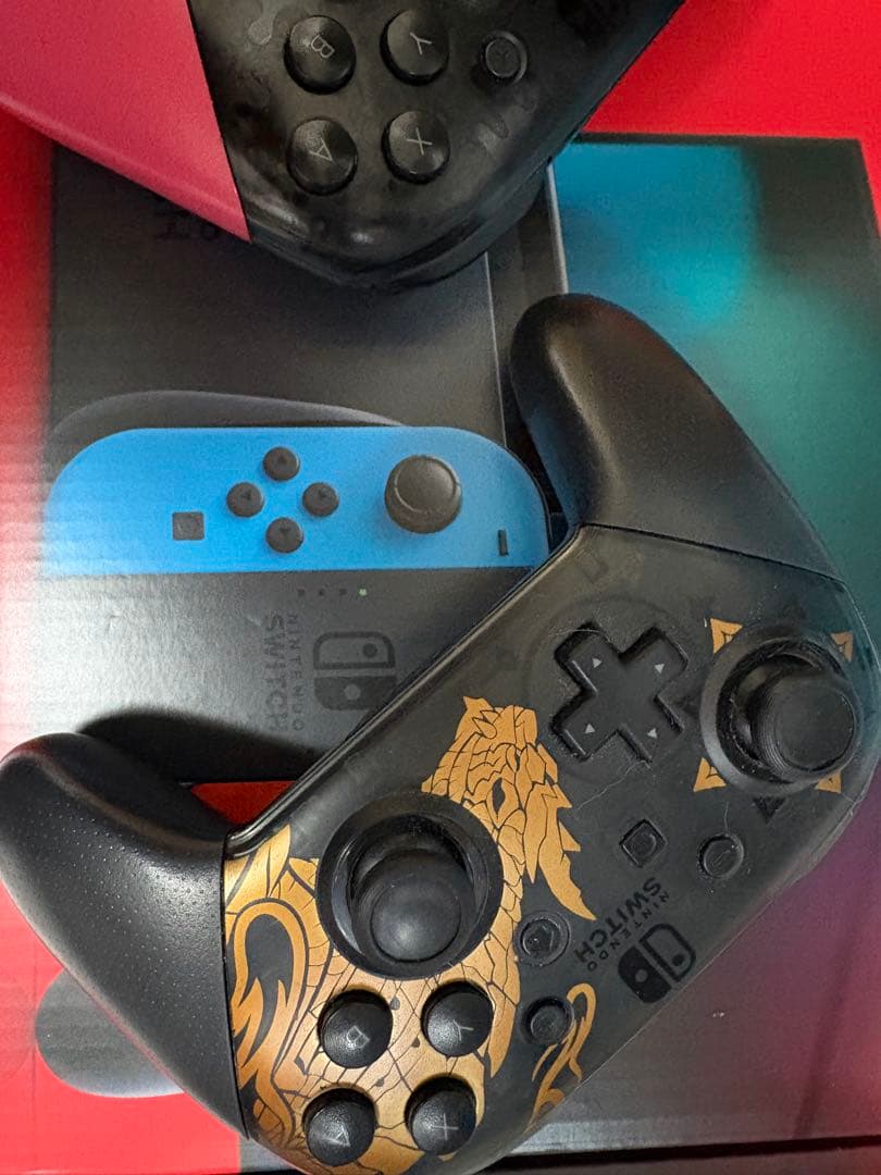 Nintendo Switch 本体 初代 プロコン 2個付