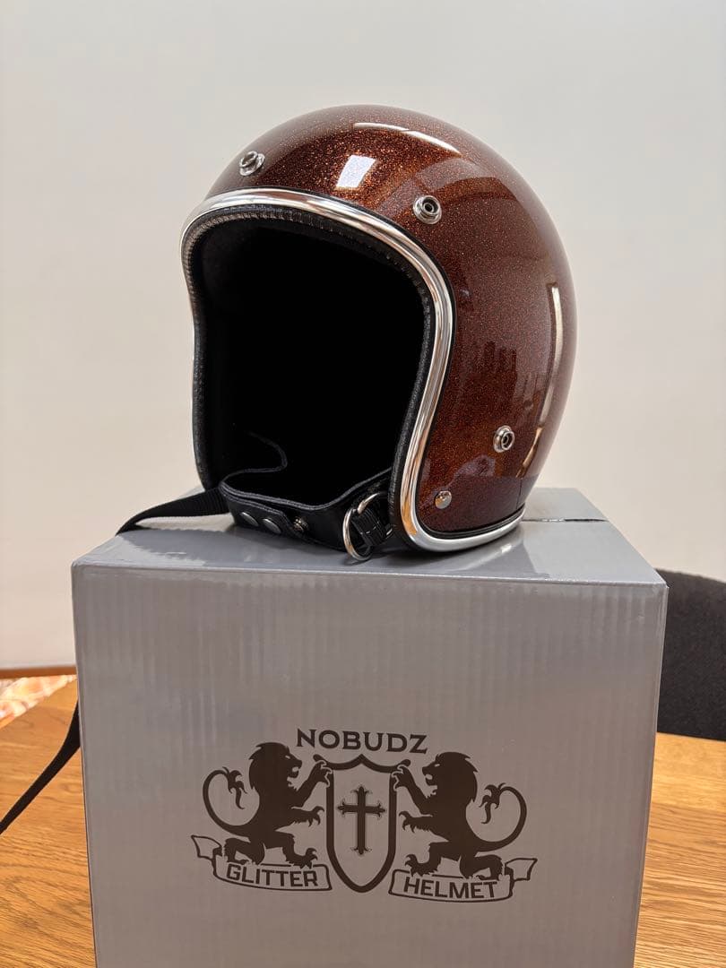 AT-DIRTY × NOBUDZ グリッターヘルメット オーシャンビートル