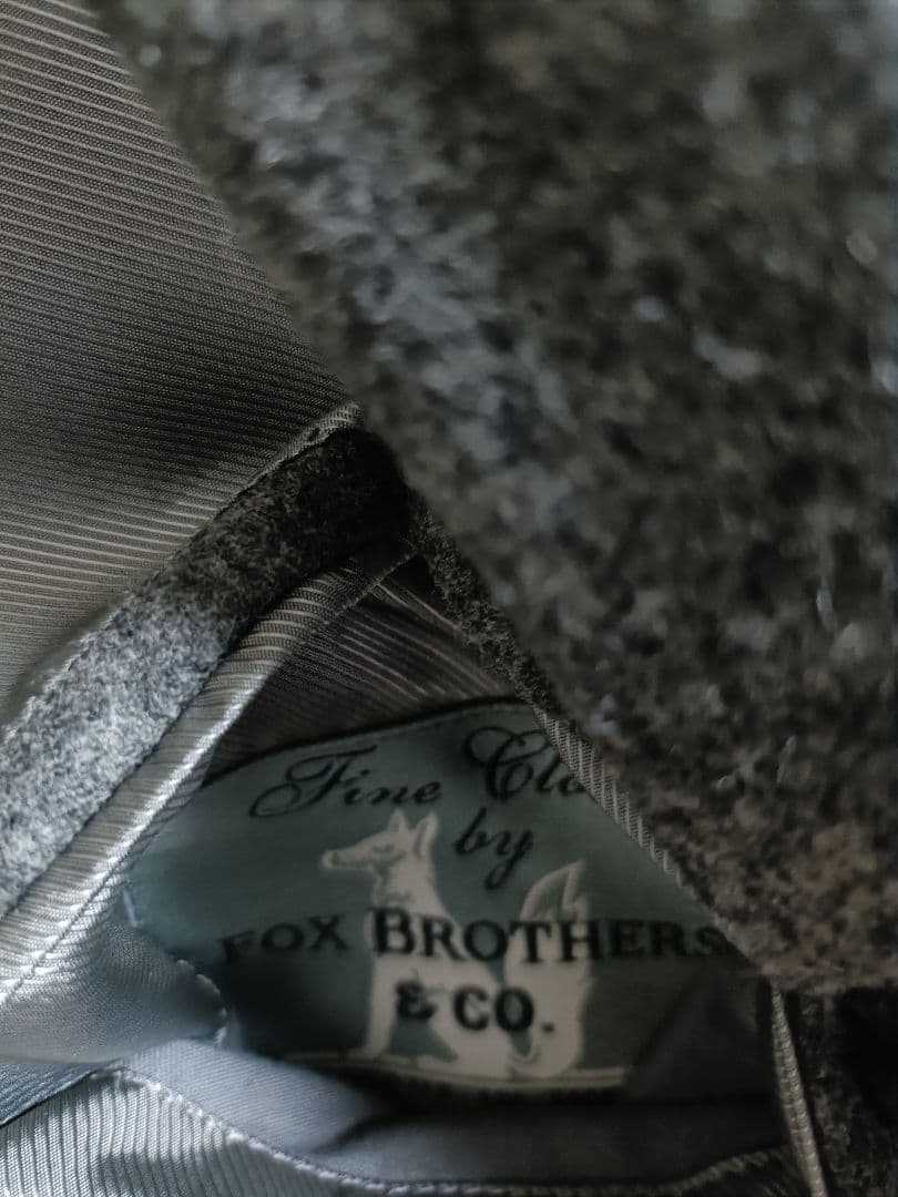 BEAMS F ダブルブレストジャケット　FOX BROTHERS