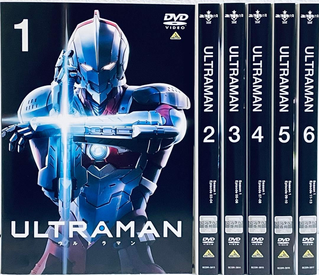 ULTRAMAN ウルトラマン　【全６巻】レンタル版DVD 全巻セット