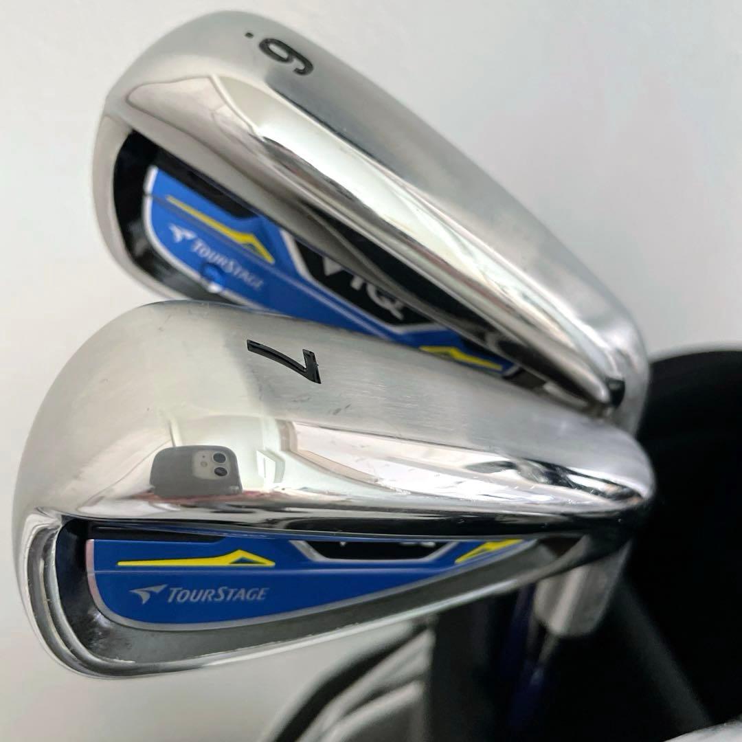 未使用に近い　最新2023モデル　メンズ　ブリヂストン　ツアーステージ　VIQ