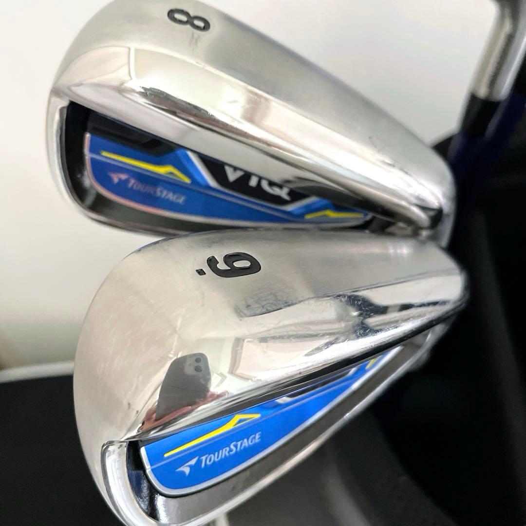 未使用に近い　最新2023モデル　メンズ　ブリヂストン　ツアーステージ　VIQ