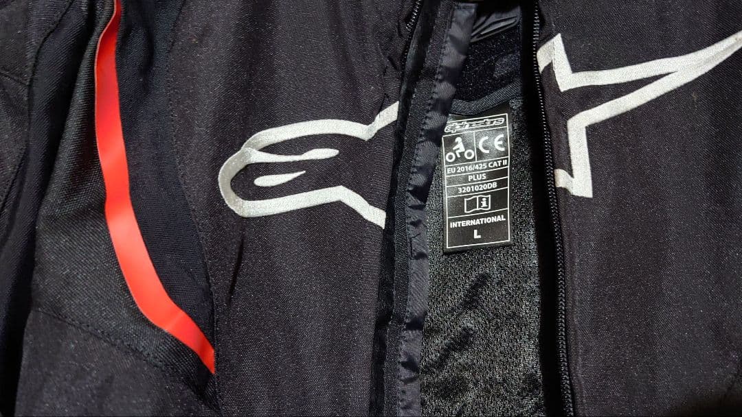 alpinestars ライディングジャケット　L