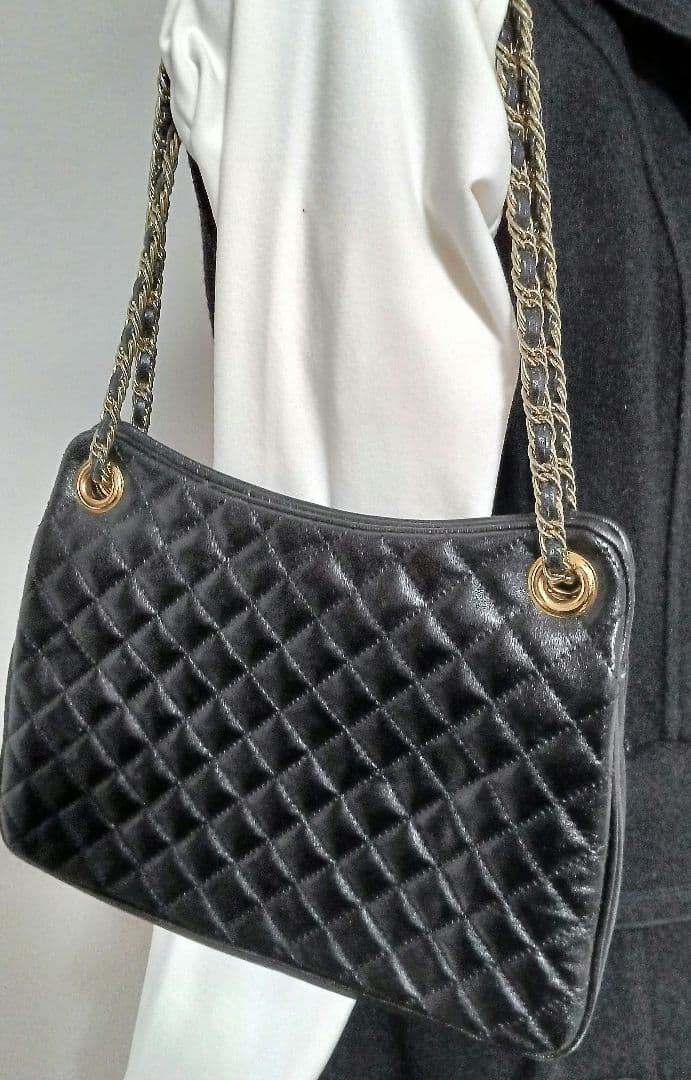 12万　エイココンドウロングベストとスカート/レリアン革バッグ/未使用トップス