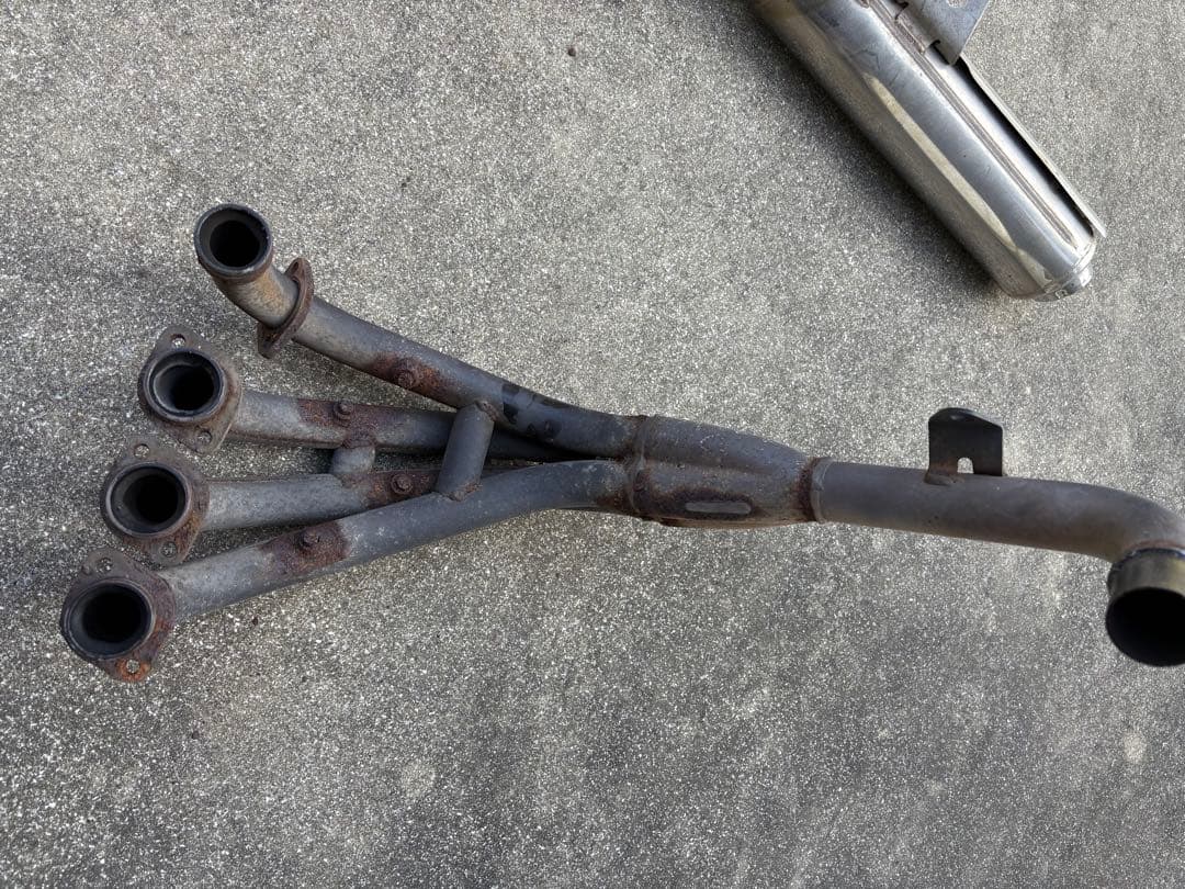 HONDA ホーネット250後期 ステンレス マフラー エキパイセット