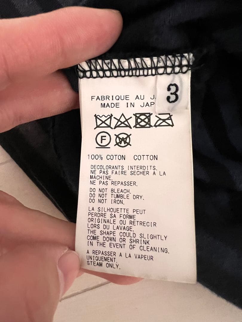 yohji yamamoto pour homme 23ss カットソー