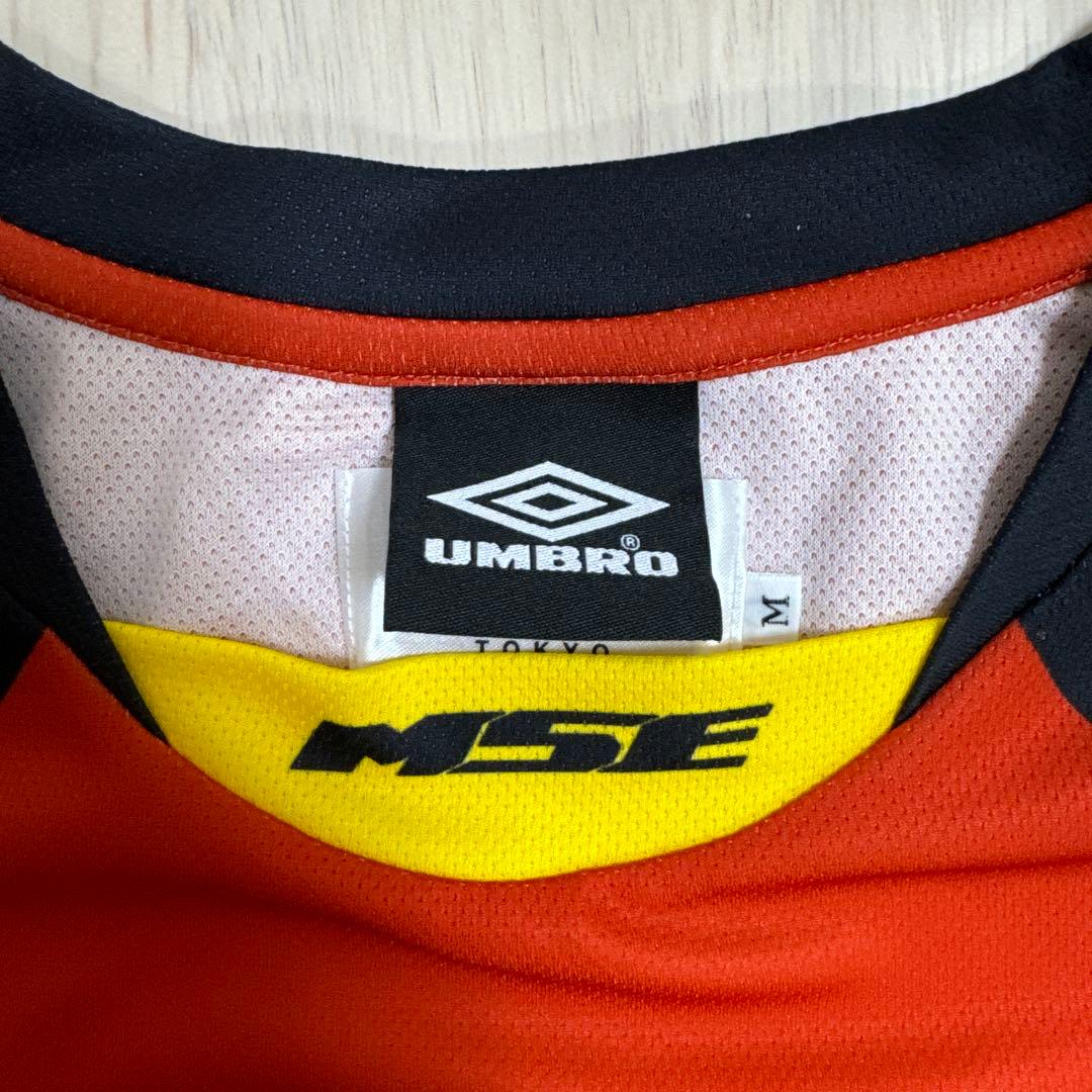 新品・未使用】アンブロ×マジックスティック　サッカージャージ Mサイズ　レッド