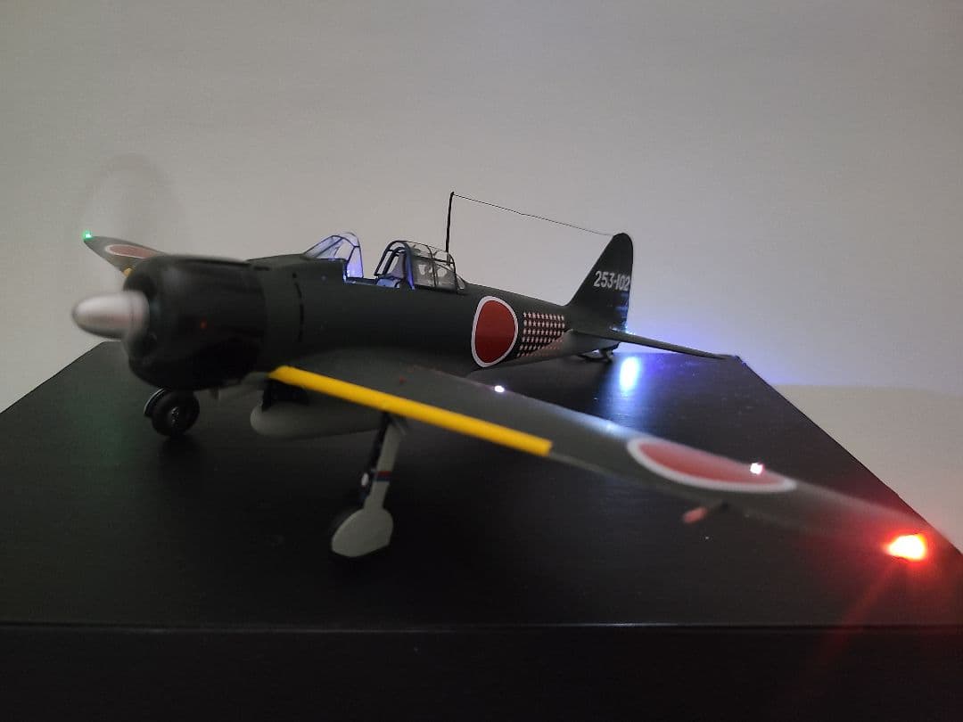 マギウス 零式艦上戦闘機21型 岩本飛曹長乗機リアルモーターライズ完成品