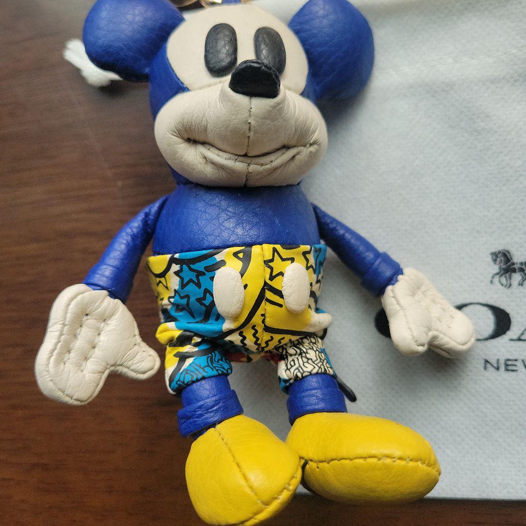 COACH ミッキーマウス キーホルダー