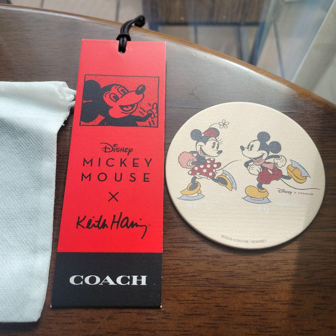 COACH ミッキーマウス キーホルダー