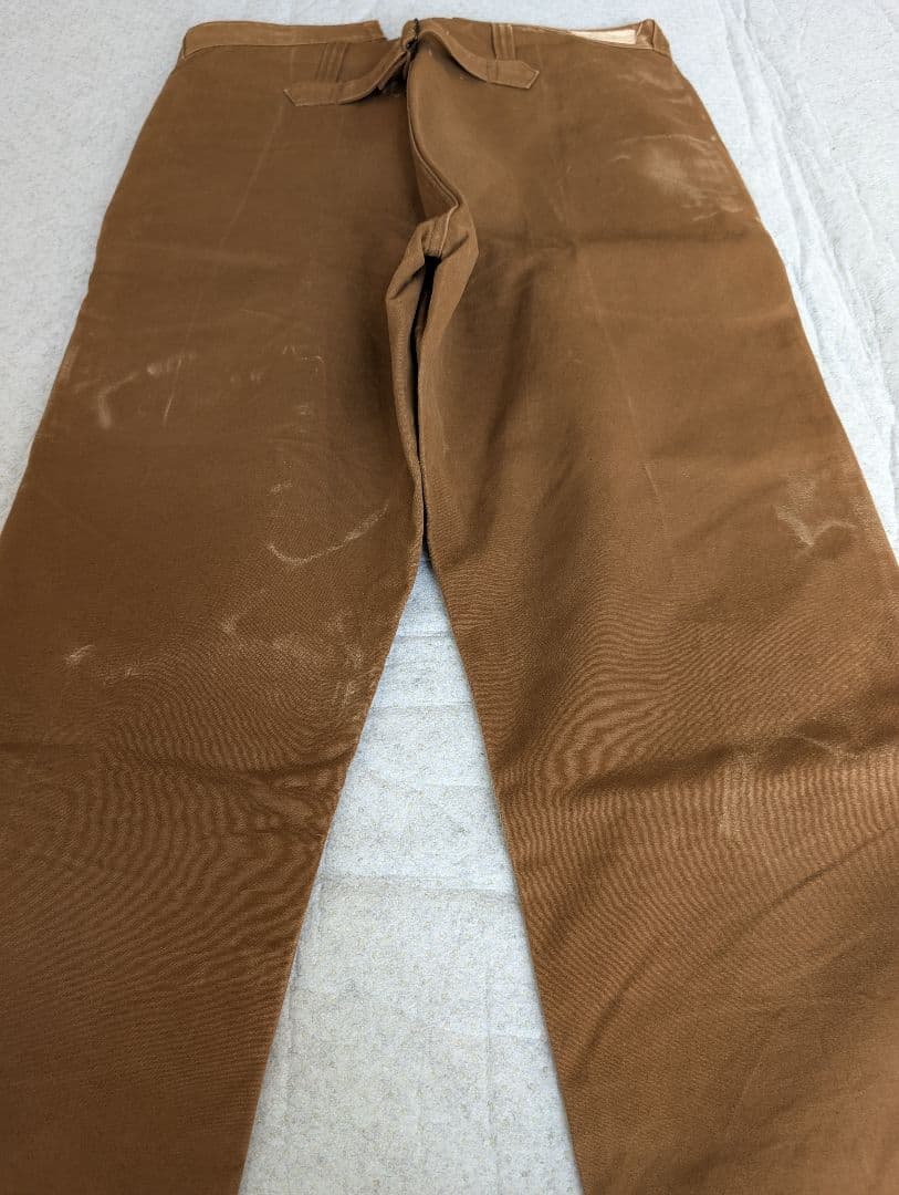 1950s SNCF フランス国鉄 レイルロードパンツ 針刺しバックシンチ