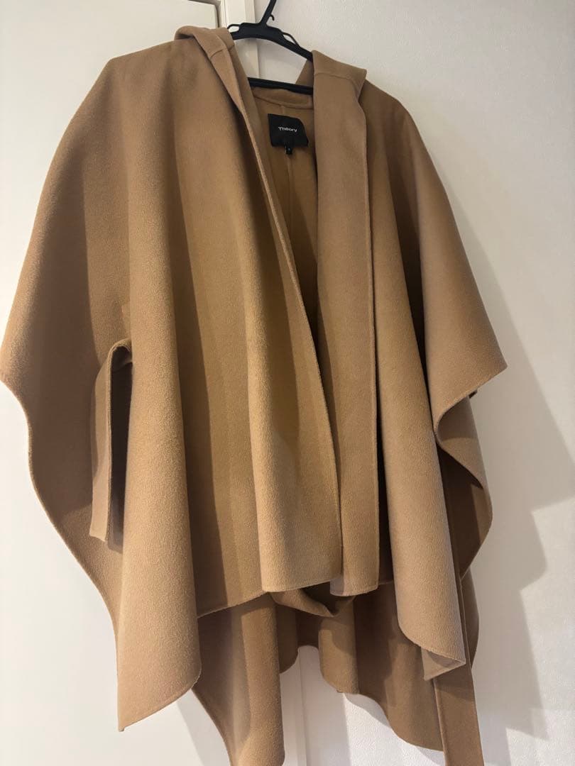 theory ポンチョ コート 美品