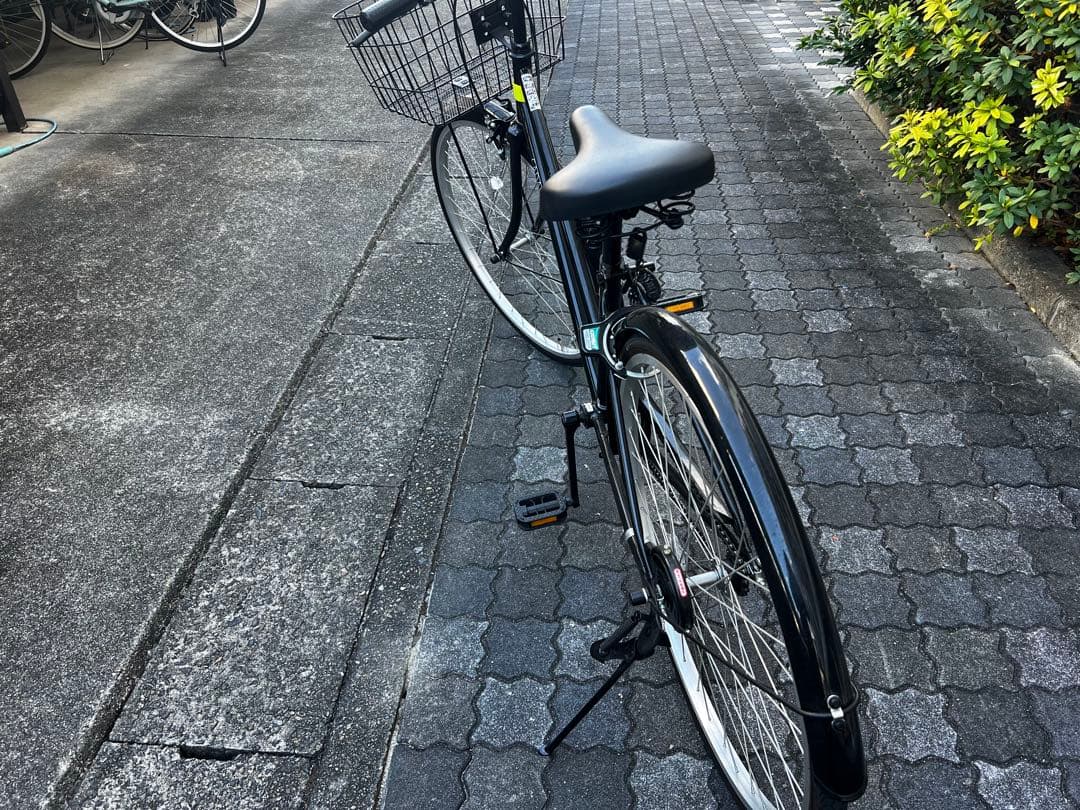 美品【自動空気入れ付き！】カダローラ黒自転車