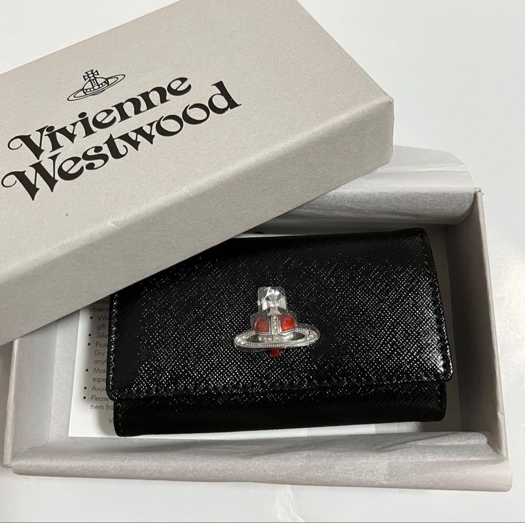 【新品未使用】Vivienne Westwood ブラックキーケース