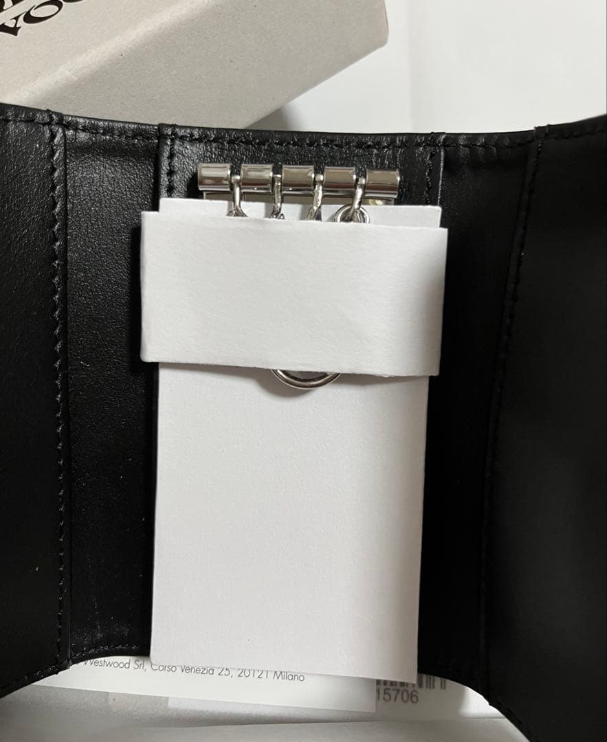 【新品未使用】Vivienne Westwood ブラックキーケース