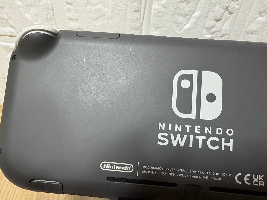 Nintendo Switch Lite グレー 本体 + ACアダプター