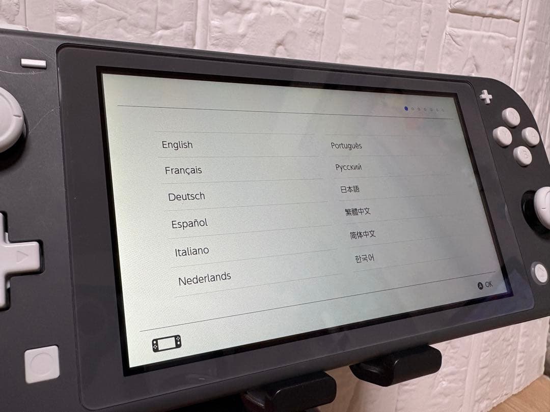 Nintendo Switch Lite グレー 本体 + ACアダプター