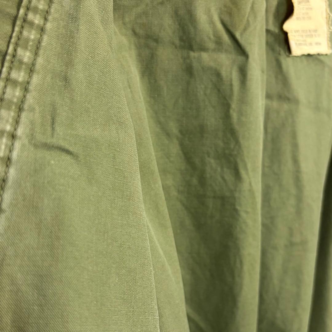 りゅうちゃん様希少67年製米軍実物M-65 2nd アルミジップ S-Mアルファ