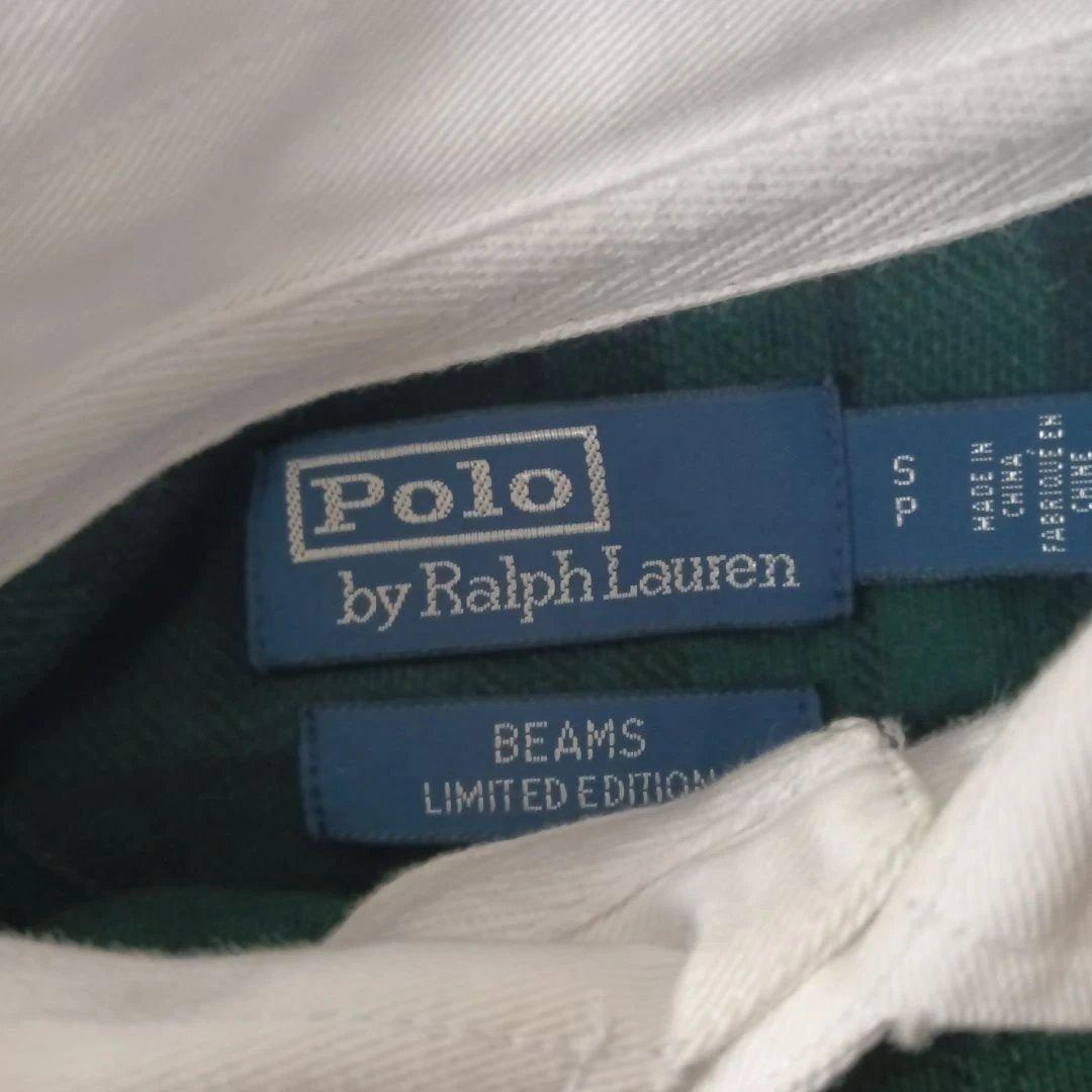POLO RALPH LAUREN for BEAMS別注　ラグビーシャツ　S