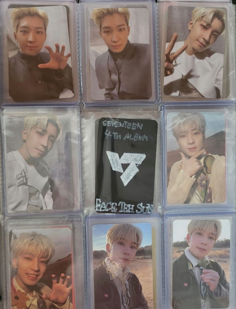 39枚　SEVENTEEN　FACE THE SUN　コンプ　ウォヌ　特典