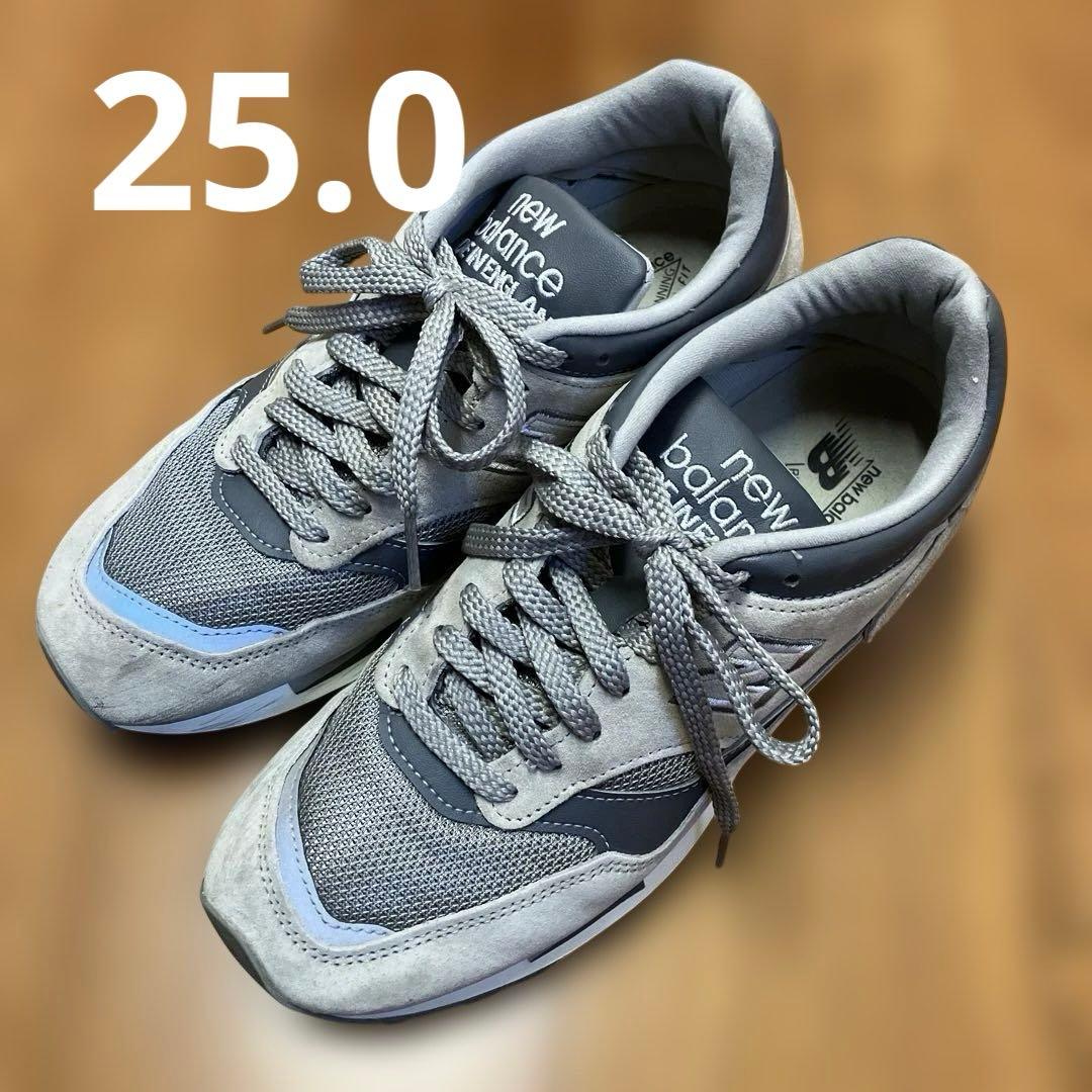 ニューバランス　スニーカー　U1500PGL グレー　25.0