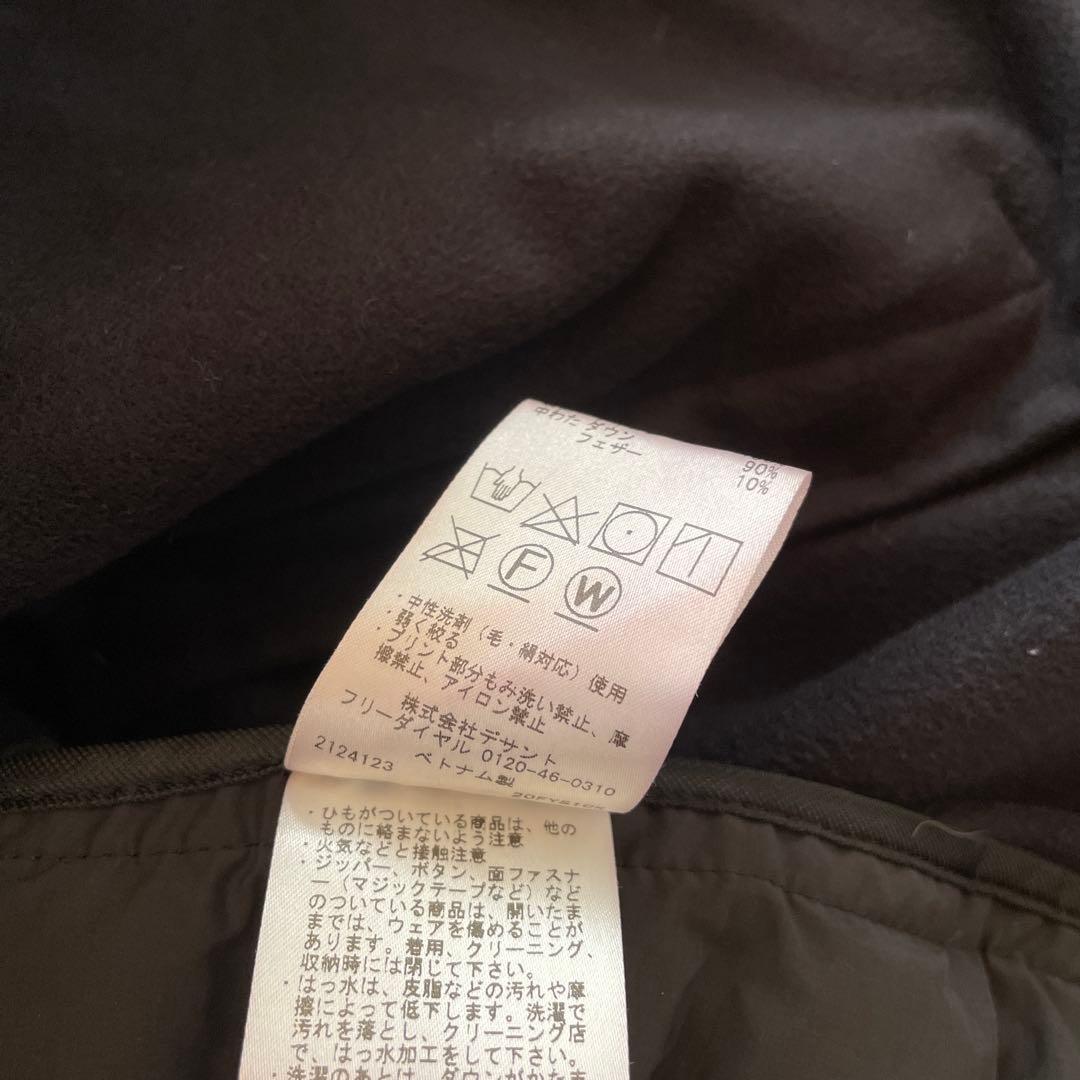 ゴルフウェア【DESCENTE GOLF】エアーポケットダウンジャケット　黒　M