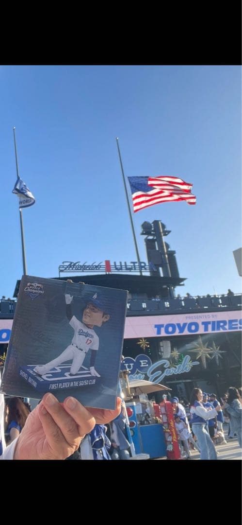 【値下げ】大谷翔平　ボブルヘッド　50/50記念　2025.5.15配布