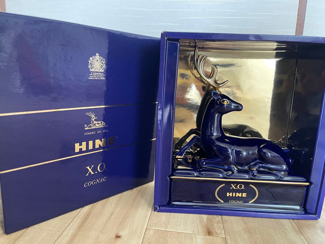 ブランデー brandy ハイン XO 鹿 青 リモージュ 700ml 40%